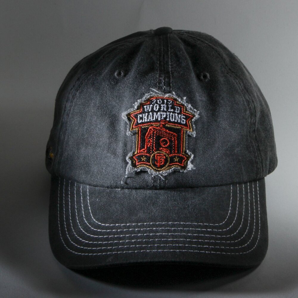 San Francisco Giants Hat Men One Size Gray 2012 Champions Baseball Cap